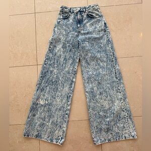 ASOS Blue Acid Wash Denim Jeans